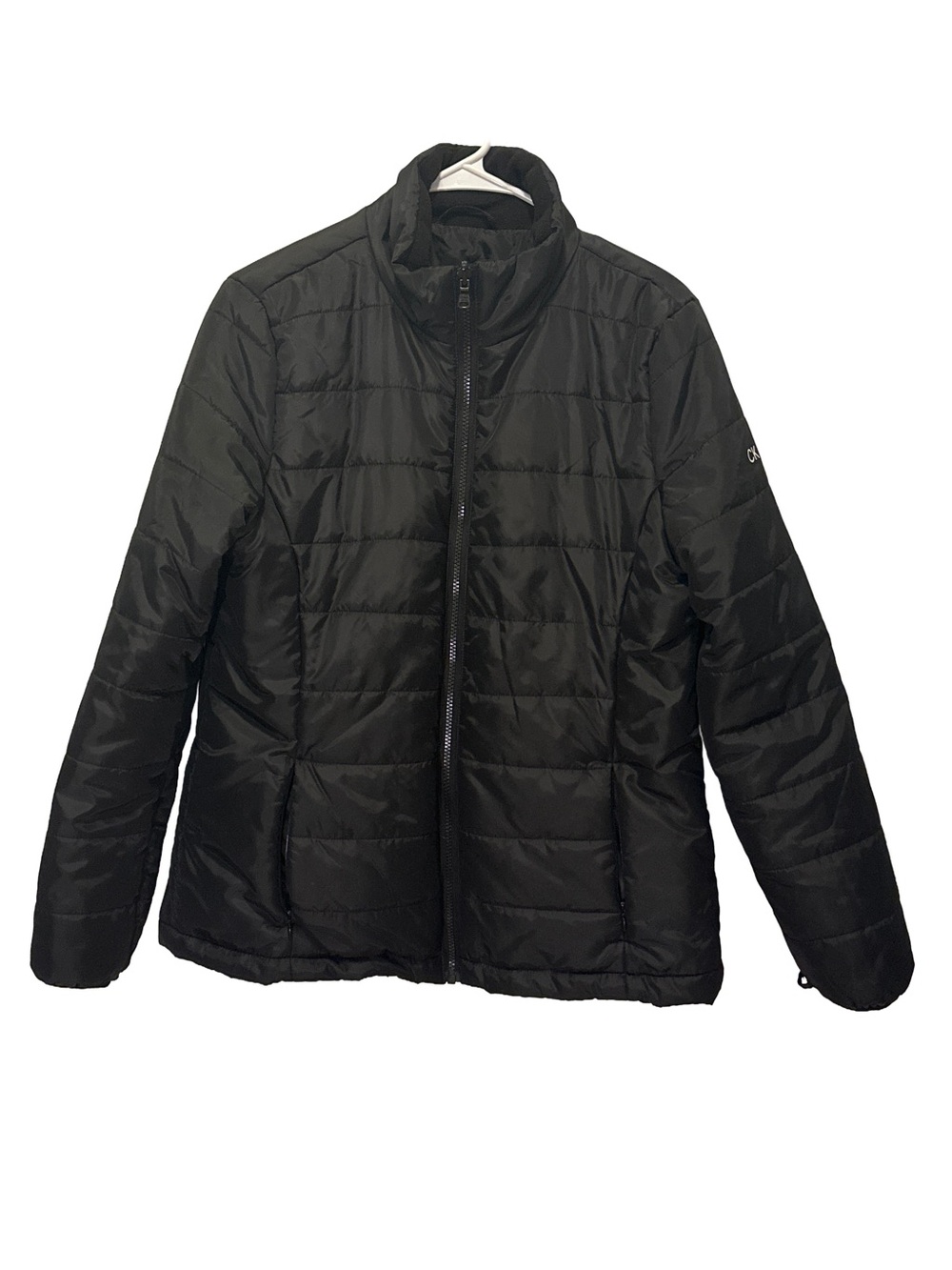 Calvin Klein Women’s Black Quilted Lightweight Puffer Jacket Size L